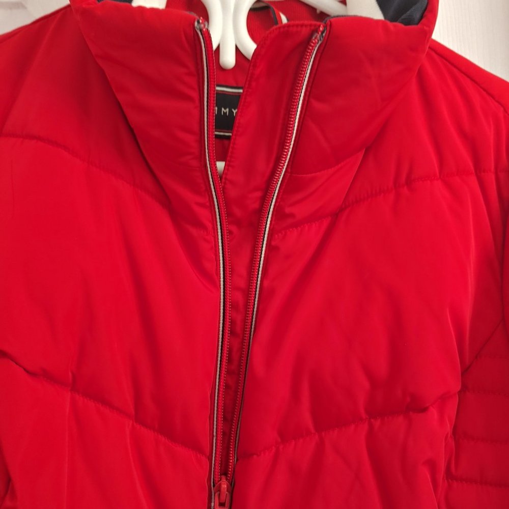 Red Puffer Coat - Picture 6 of 8